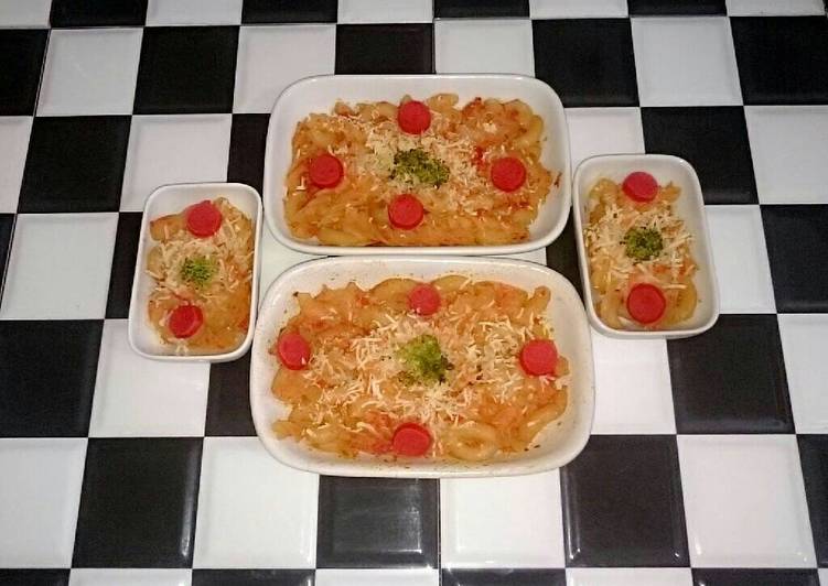 gambar untuk resep makanan Macaroni Schotel Panggang Simple for Breakfast