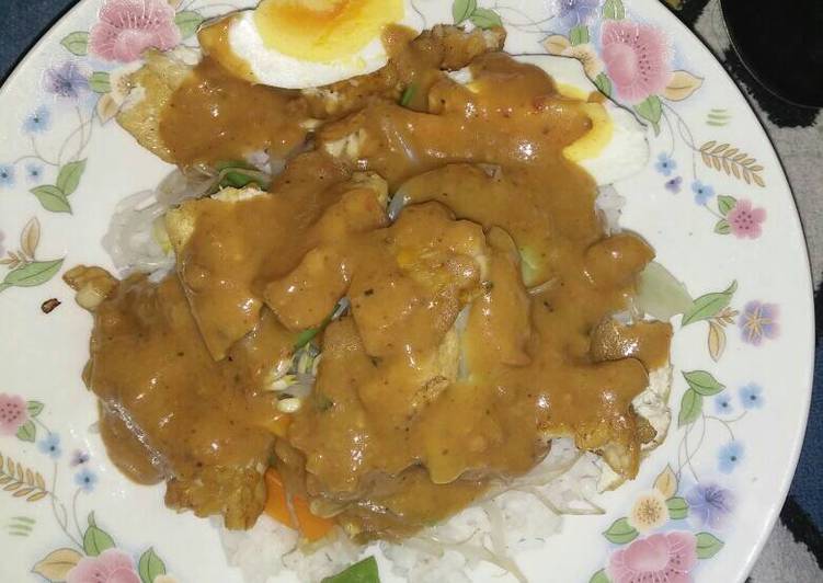 Resep Gado gado instan Oleh Mustikaning Ayu