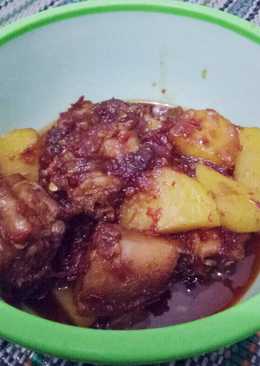 Ayam kecap pedas