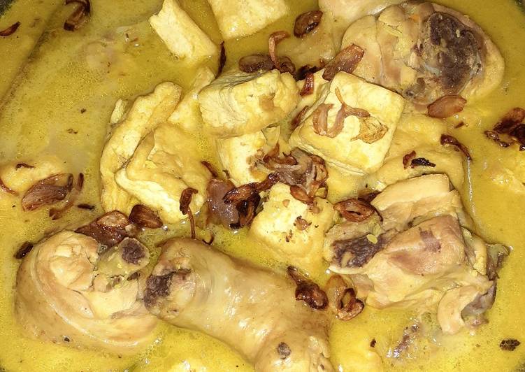  Resep  Opor Ayam Tahu  Ide Terpopuler  