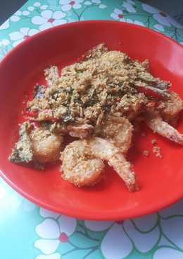 Udang goreng oatmeal