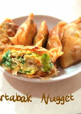 Martabak isi nugget