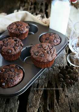 Choco Banana Muffins, Simple tp rasa ga simple, VERY RECOMMENDED