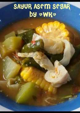 Sayur asem segar