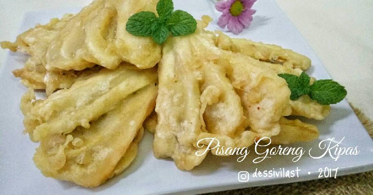 Resep Pisang goreng kipas oleh Dessi Vilast - Cookpad