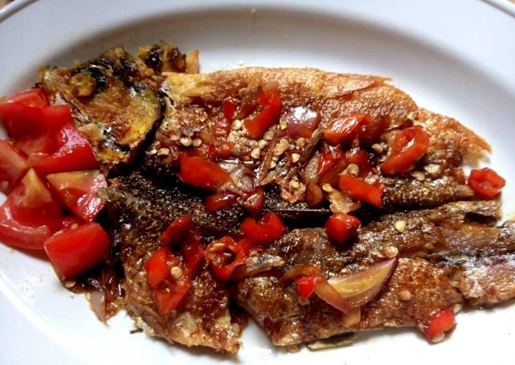 resep Bandeng Goreng Sambal Kecap