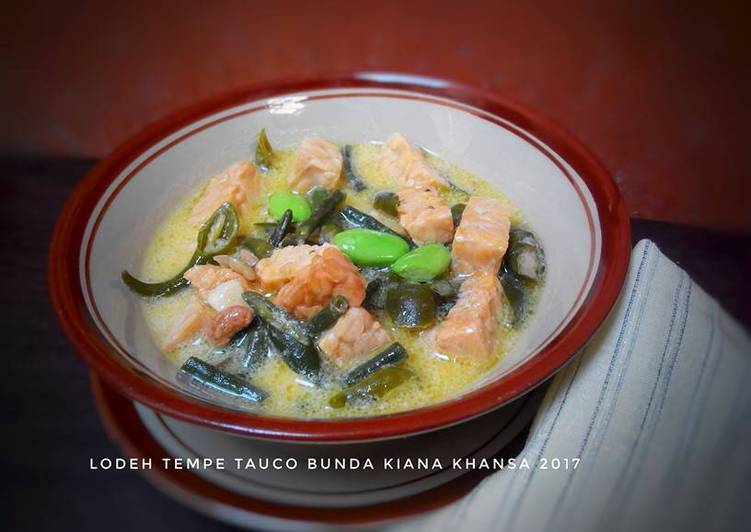 Resep Sayur Lodeh tempe tauco By Bunda Kiana Khansa