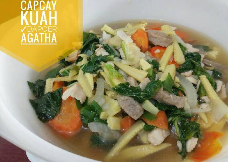 Resep Capcay Kuah Dari Agatha Nytra