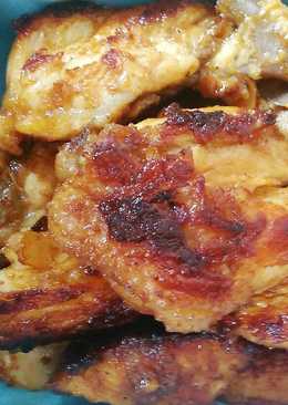 Grilled chicken barbeque