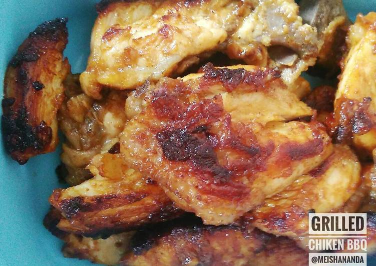 gambar untuk resep makanan Grilled chicken barbeque