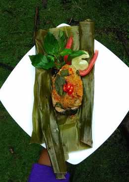 Pepes Ikan Tuna Bumbu Orange