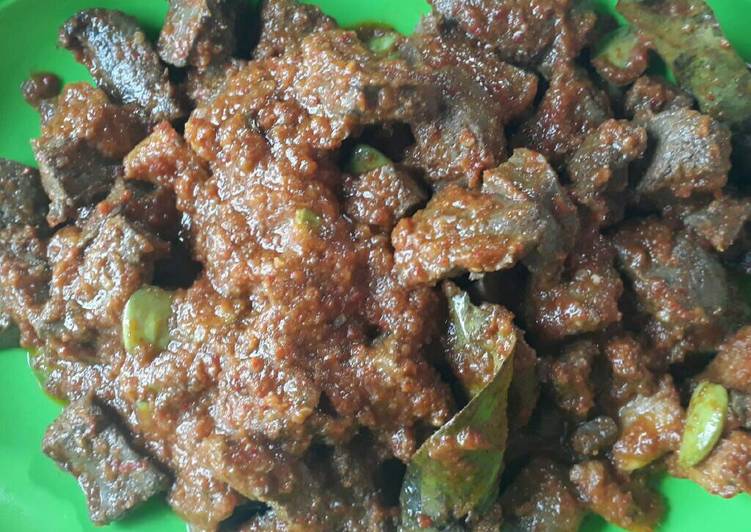 resep masakan Sambel goreng hati sapi plus pete endeuusss????