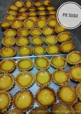 Egg tart / pie susu