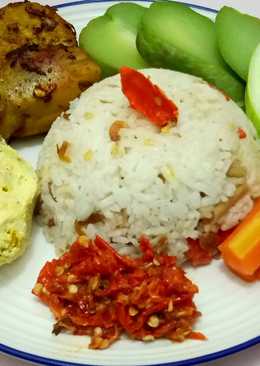 Nasi Liwet Ala Rice Cooker