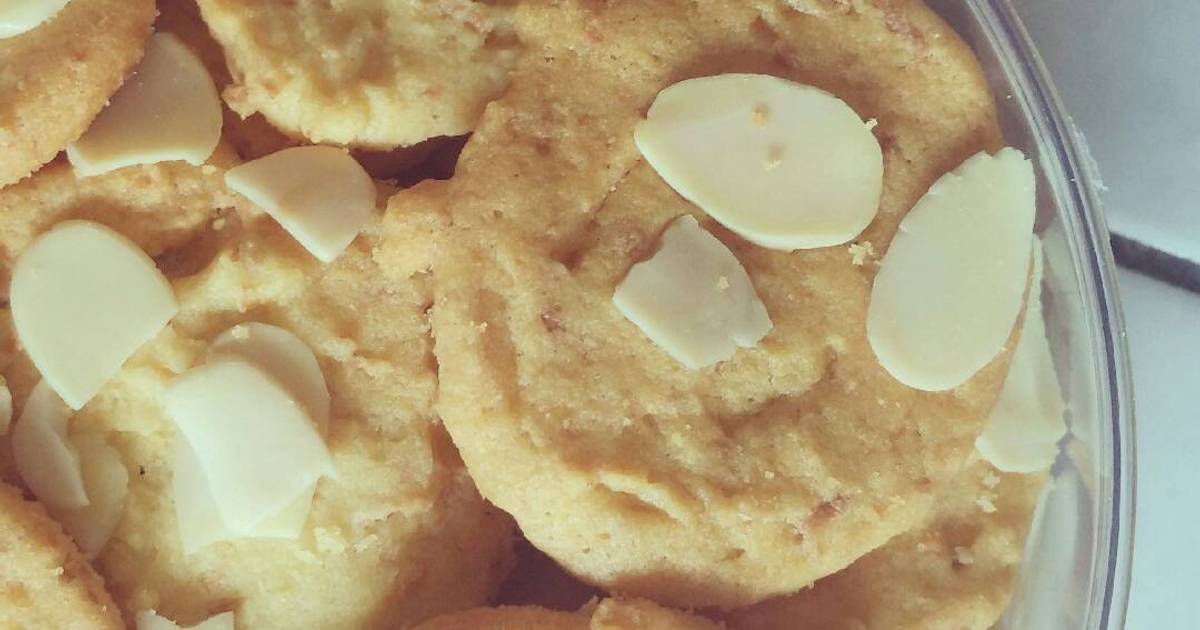 Kue kering almond  145 resep  Cookpad