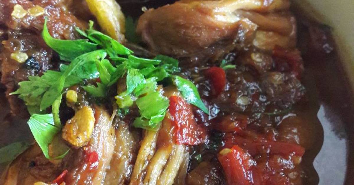 Resep Ayam Pedas Mentega ala umi azizah