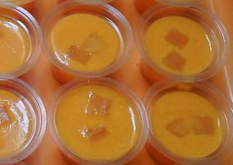 gambar untuk resep Puding Sutra Mangga