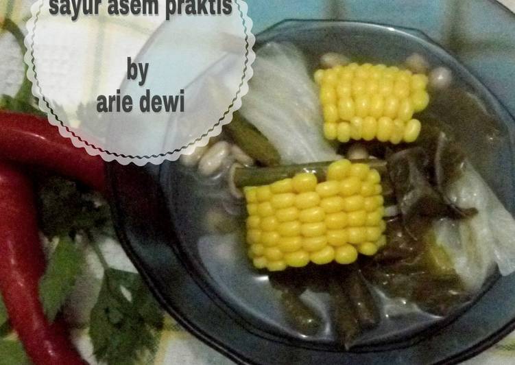 gambar untuk cara membuat Sayur Asem praktis