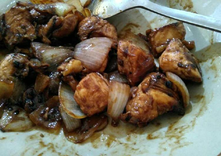 Ayam Fillet Lada Hitam 3 Bahan