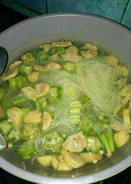 Sop okra soun bakso