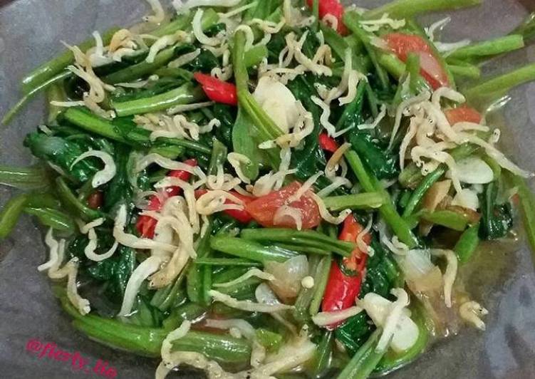Tumis Kangkung Teri Medan Tumis Kangkung Teri Medan