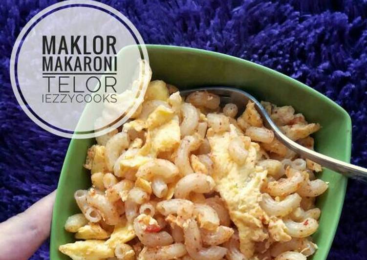 resep Jajanan SD Maklor Makaroni Telor