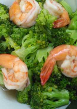 Cah brokoli udang