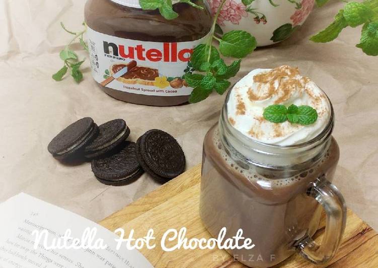 resep Nutella Hot Chocolate (#pr_minuman)