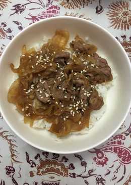 Beef bowl