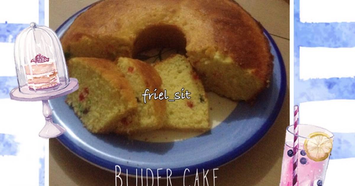 Resep Bluder cake