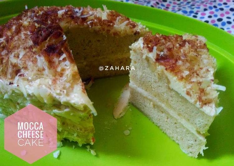 gambar untuk resep makanan Steamed Mocca Cheese Cake