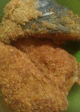 Ikan bawal goreng tepung versi keto
