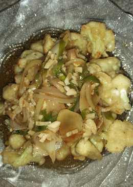 Kembang kol crispy saus mentega