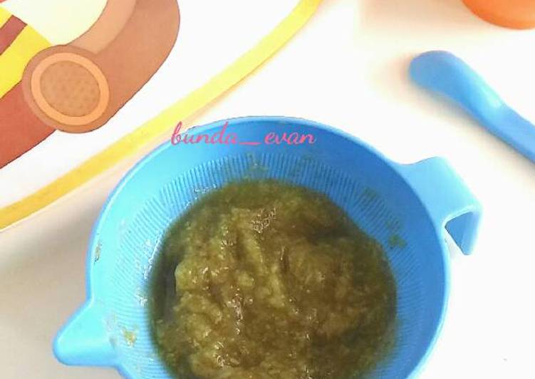 gambar untuk resep MpAsi puree alpukat kurma