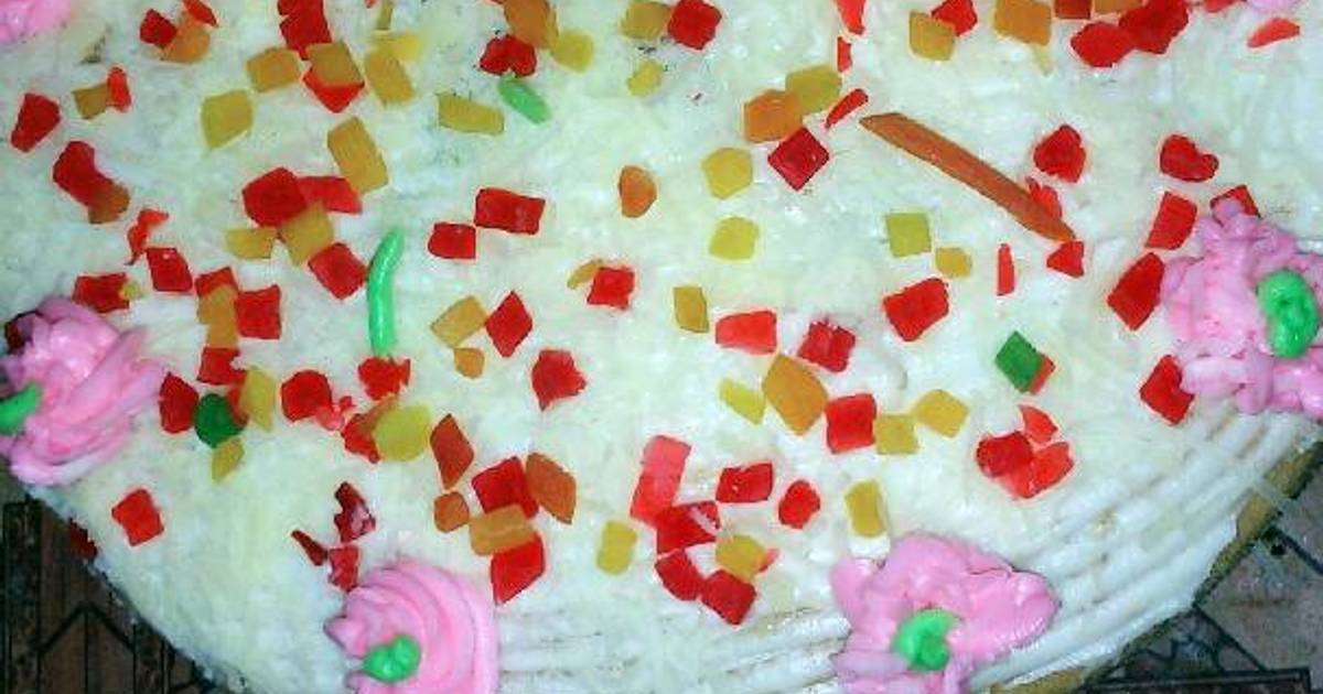 Resep PANDAN CHEESE CAKE ala We EL