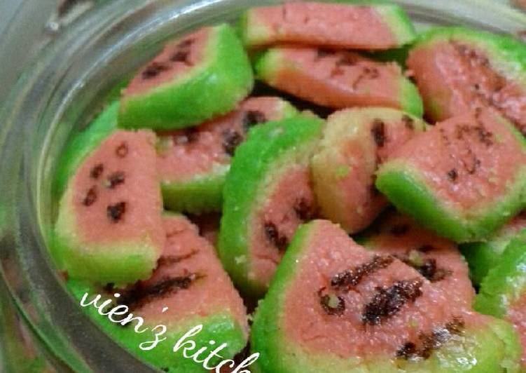 Resep Watermelon Cookies ?? Karya Vien'z Kitchen