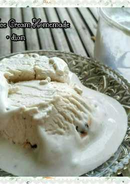 Banana Ice Cream Homemade (Ice Cream Pisang)