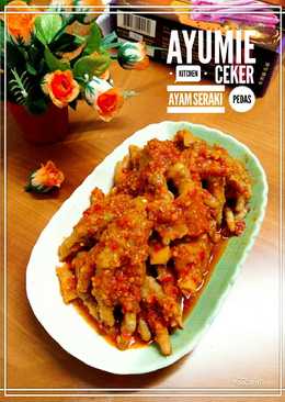 âª Ceker Ayam Seraki Pedas âª