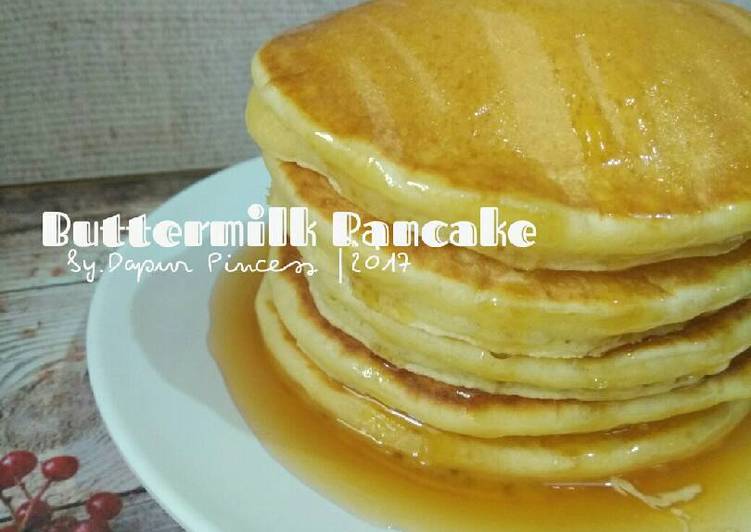 resep Buttermilk Pancake