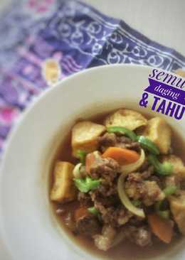 Semur Daging & Tahu