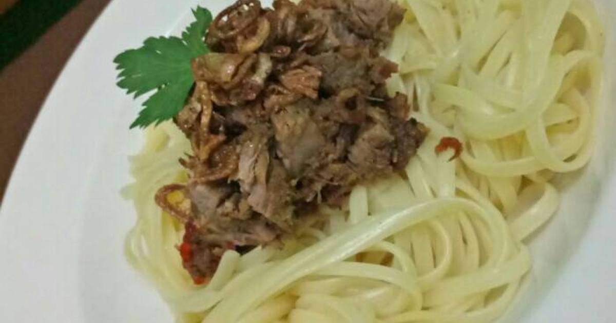 11 resep pasta rendang enak dan sederhana Cookpad