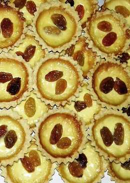 Mini Pie Susu : Topping Kismis