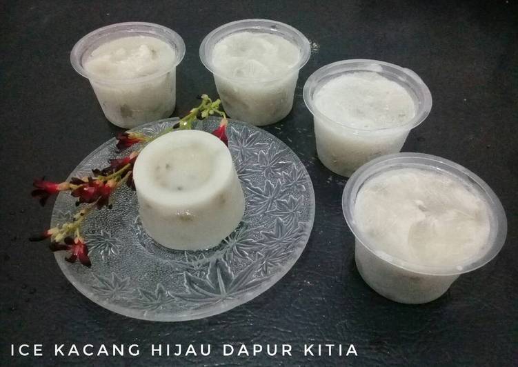 resep Ice kacang hijau