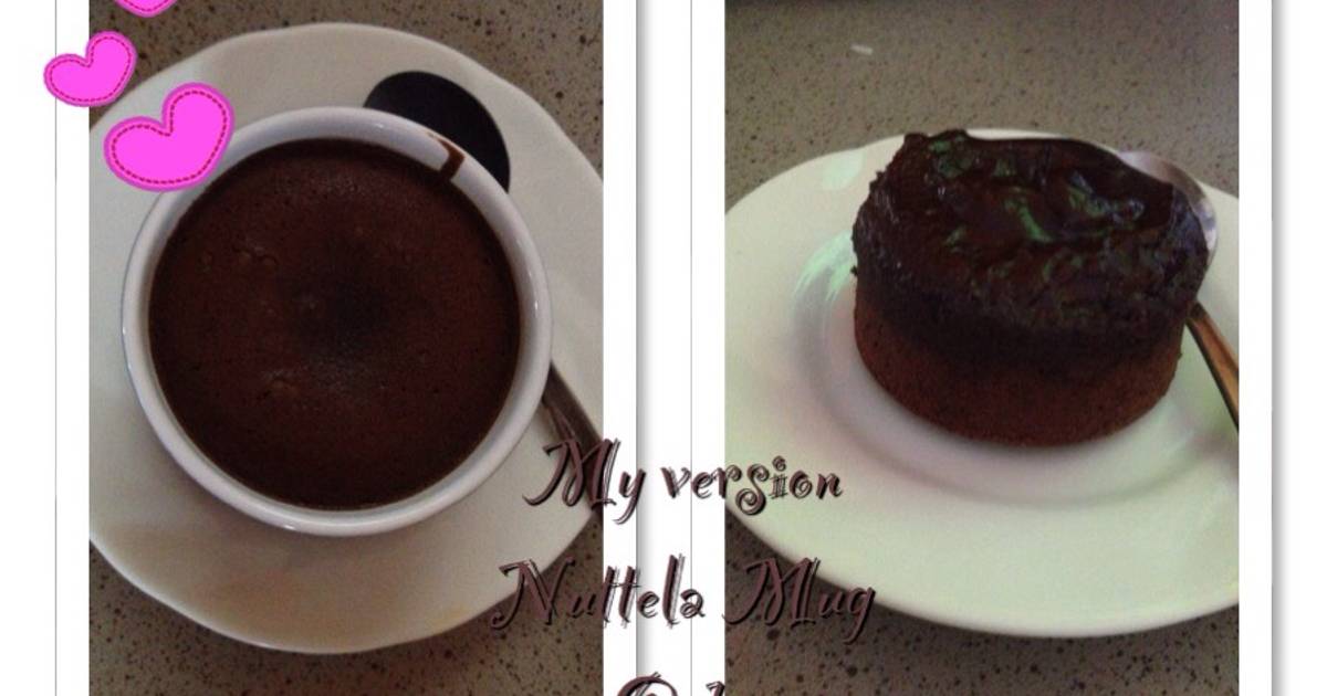 Resep My version Nuttela Mug Cake Resep My version Nuttela Mug Cake