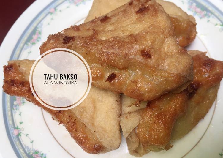 Resep Tahu bakso ayam By Windy Ika