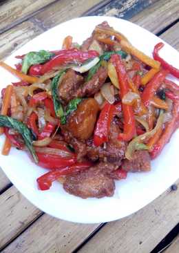 Ayam Goreng Tepung Saus Tiram