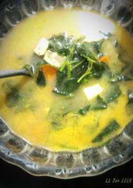 Sayur bobor bayam