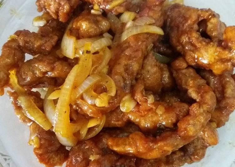 Resep Ayam krispy saus tomat Oleh Erni Rossa