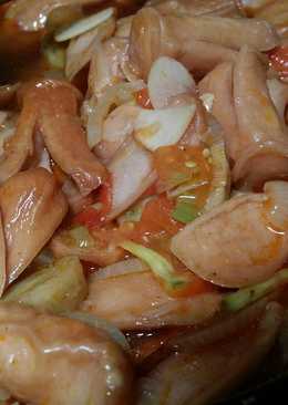 Sosis asam manis (simple)