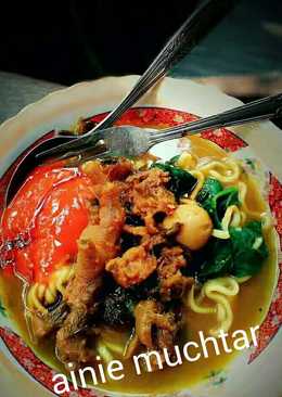 Mie ayam ceker